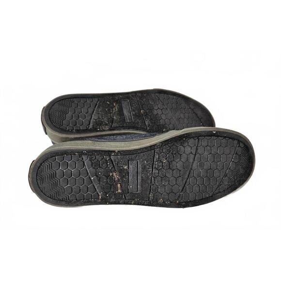 Maui and Sons Men's Gray/Black Canvas Surf Sneaker Shoes Size 9.5 - Picture 4 of 6